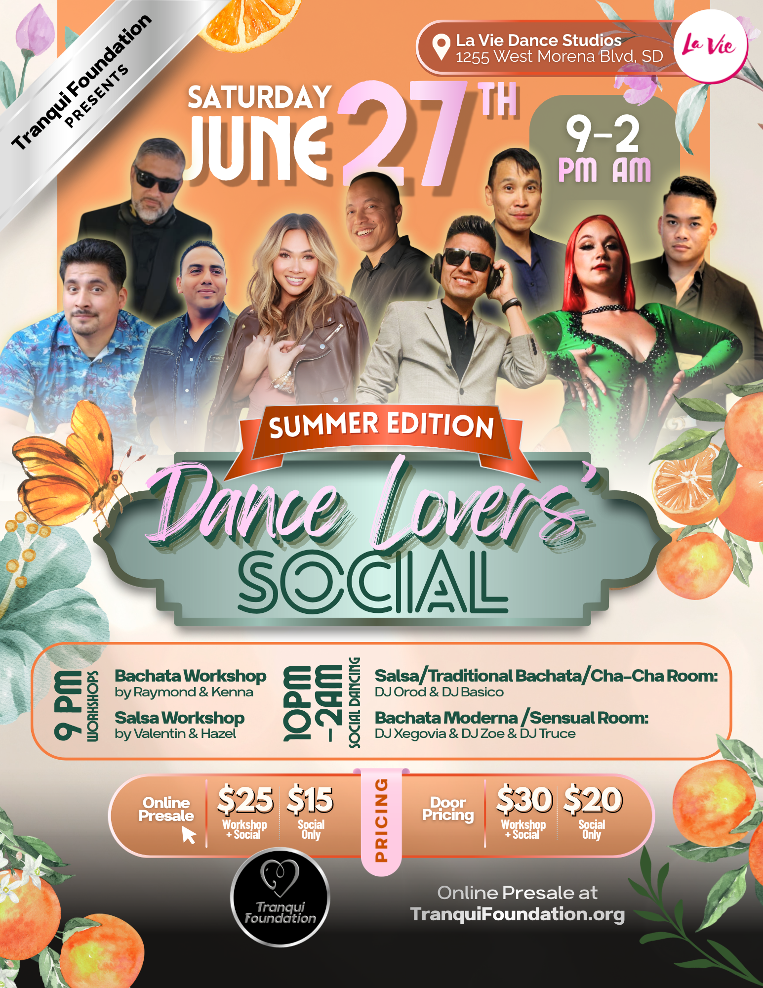 Campaign cover image for Dance Lovers' Social ☀️ 6/27