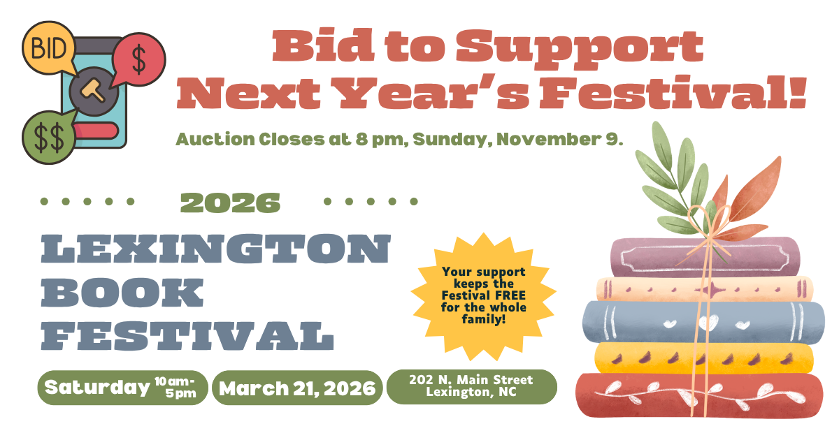 Campaign cover image for Auction to Support the 2026 Lexington Book Festival