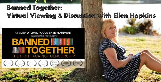 Campaign cover image for Banned Together: Virtual Viewing & Discussion with Ellen Hopkins