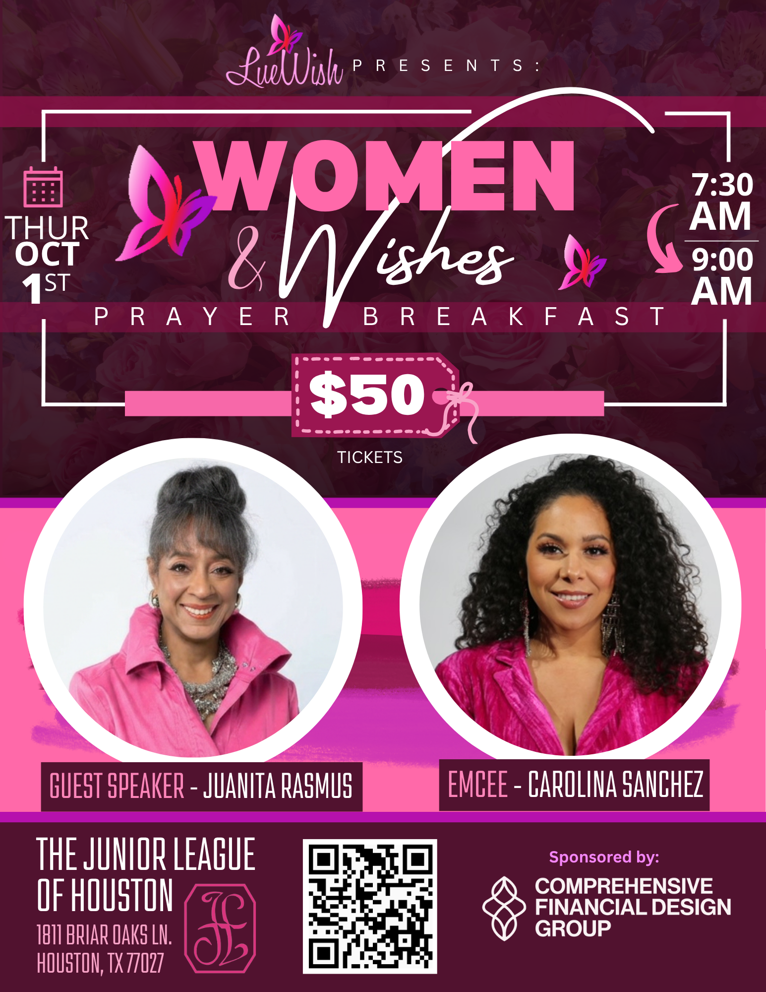 Campaign cover image for LueWish Women and Wishes Prayer Breakfast