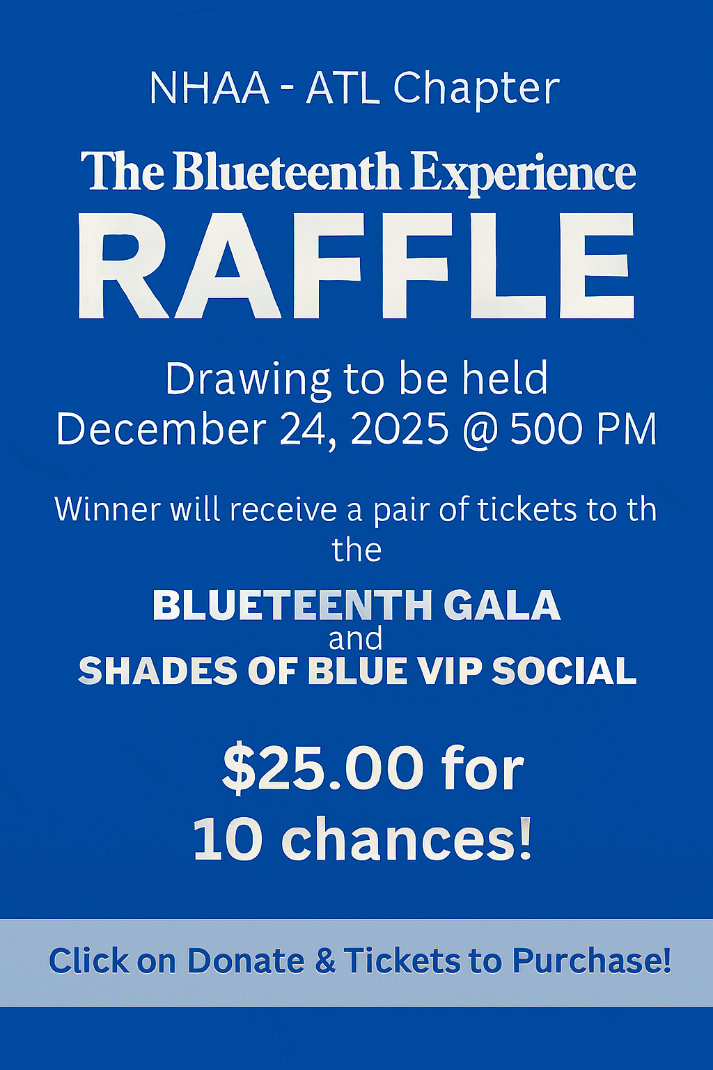 Campaign cover image for 2026 Blueteenth Experience - Raffle