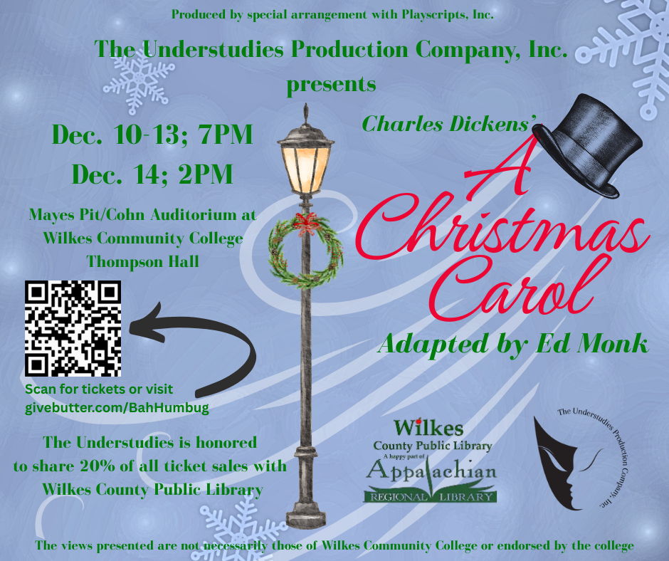 Campaign cover image for "A Christmas Carol" Presented by The Understudies