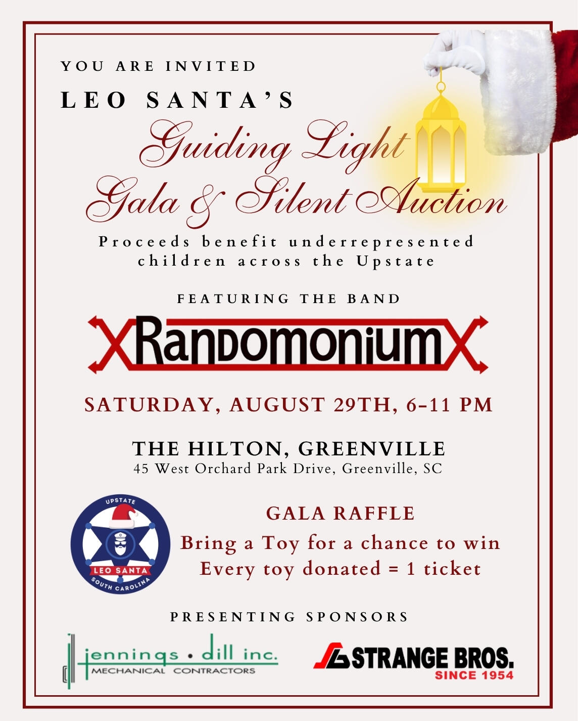 Campaign cover image for LEO SANTA 'Guiding Light' Gala & Silent Auction