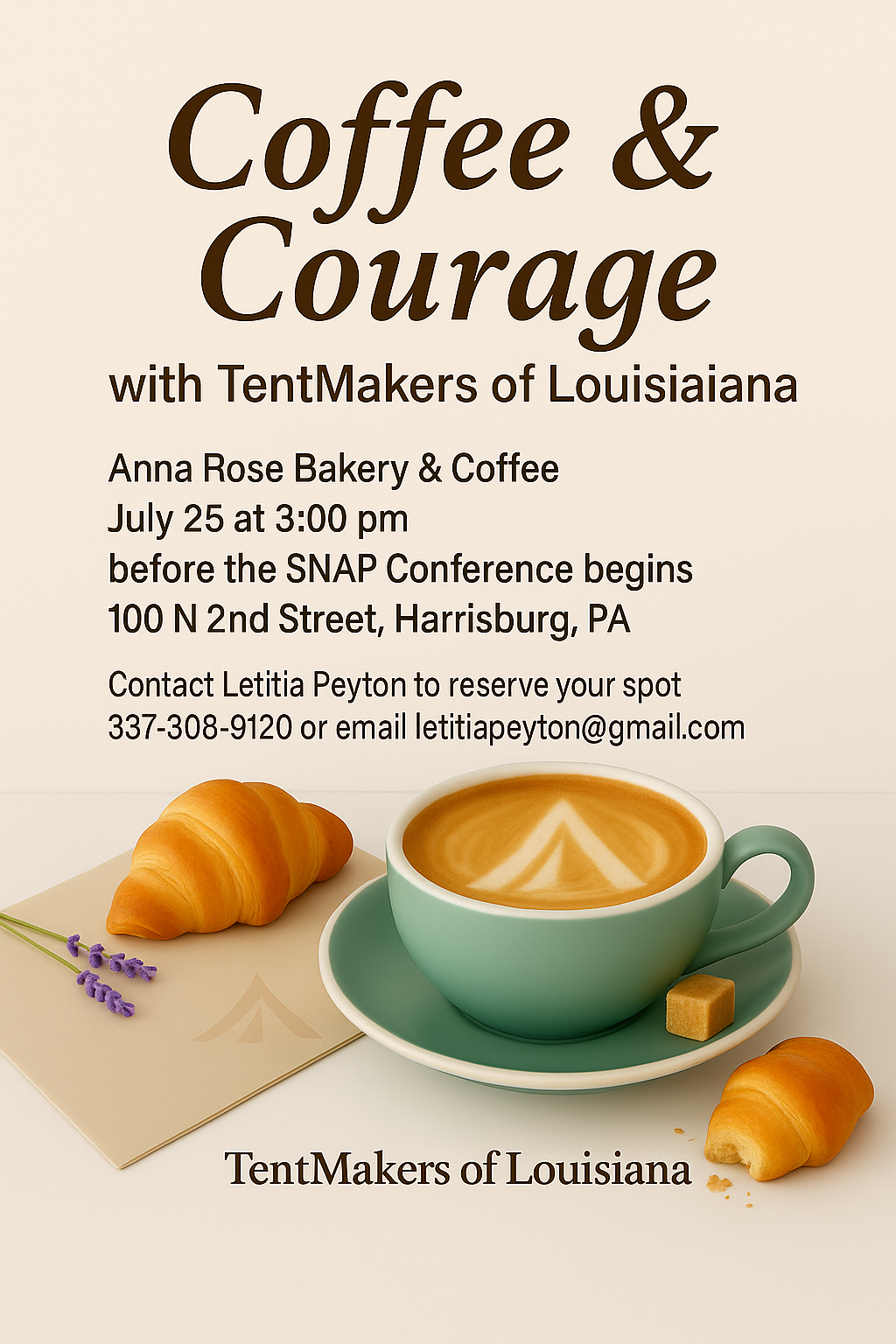 Campaign cover image for Coffee & Courage