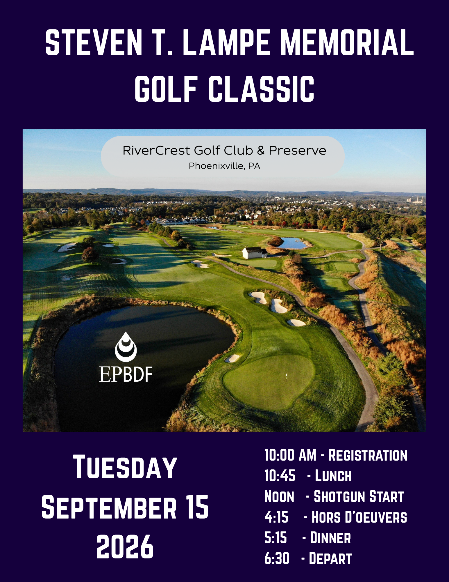 Campaign cover image for 2026 Steven T. Lampe Memorial Golf Classic