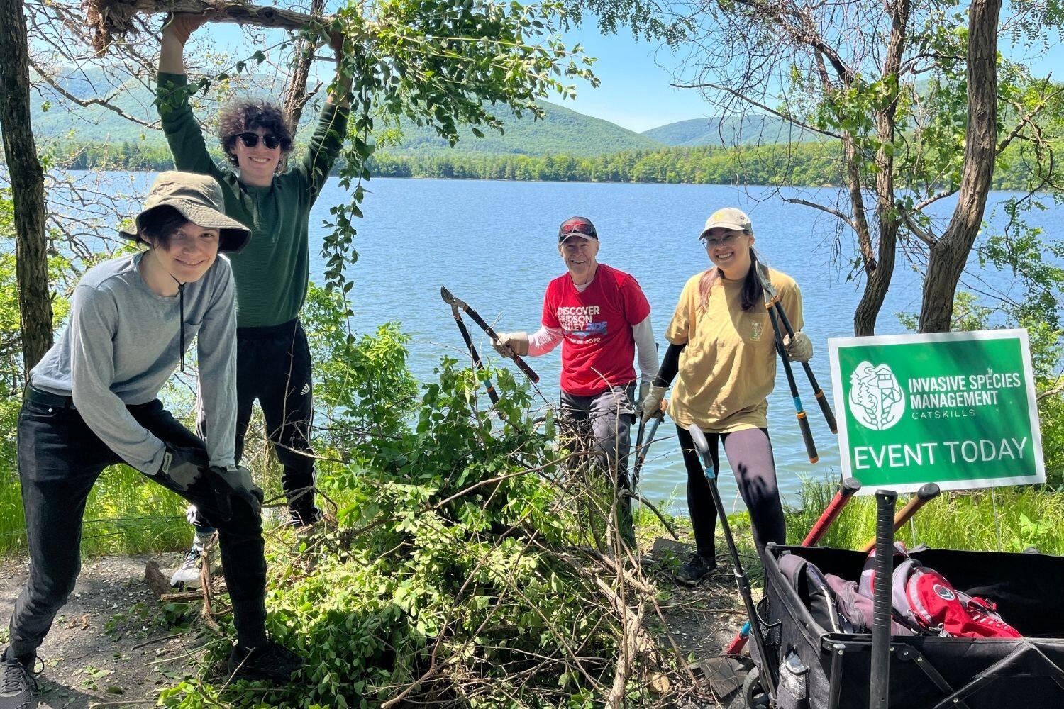 Campaign cover image for Learn & Pull Volunteer Series: Forest History Along the Ashokan Rail Trail