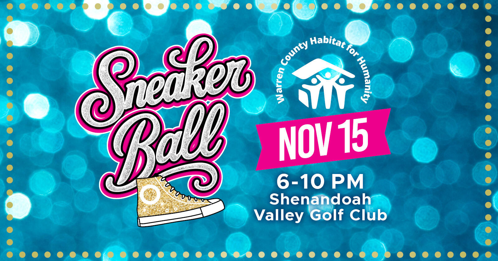 Campaign cover image for Sneaker Ball - Warren County Habitat 2025 Fundraiser