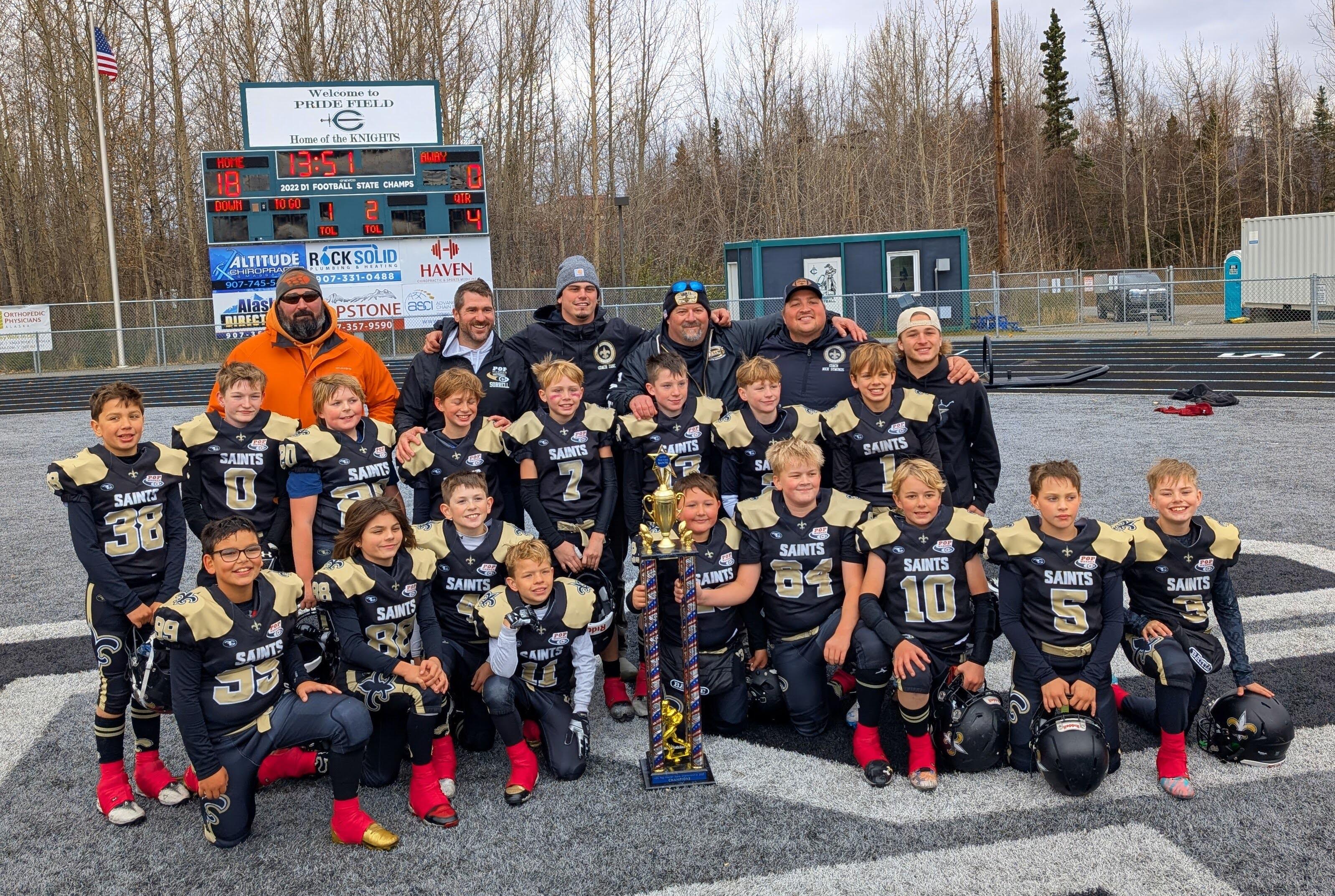 Campaign cover image for Help the Saints Get to the Pop Warner Regional Championships