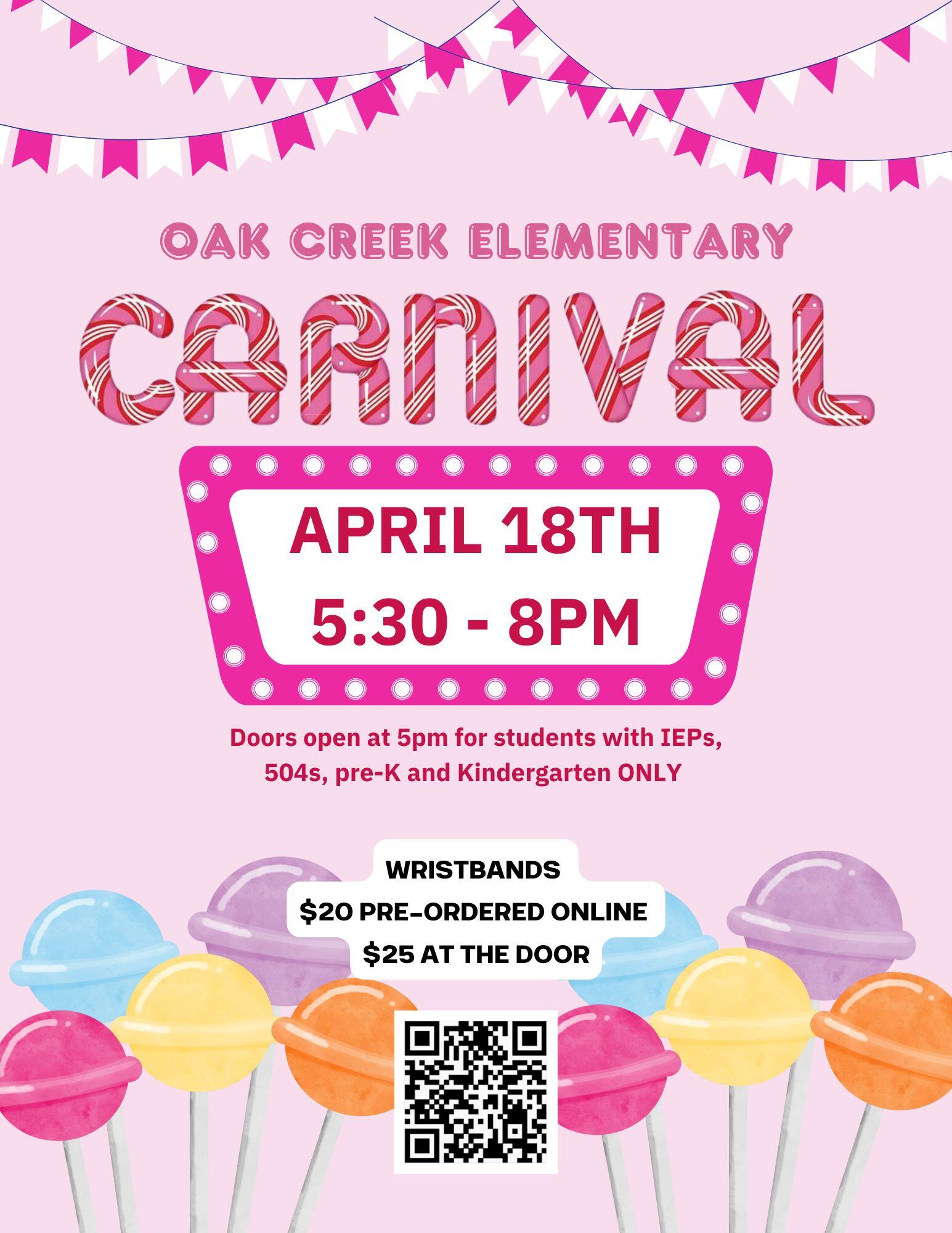 Campaign cover image for Oak Creek Carnival