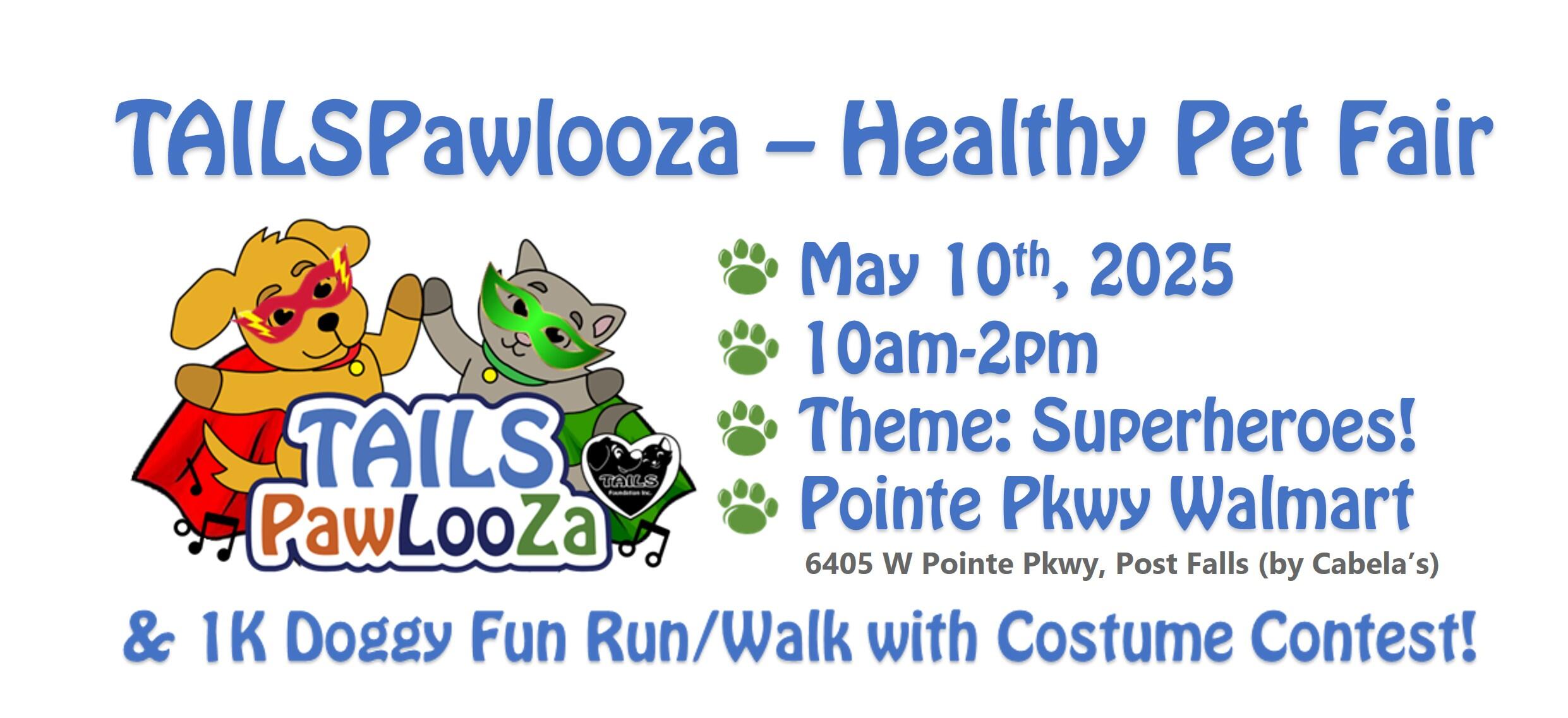 Campaign cover image for TAILSPawlooza - Healthy Pet Fair 2025