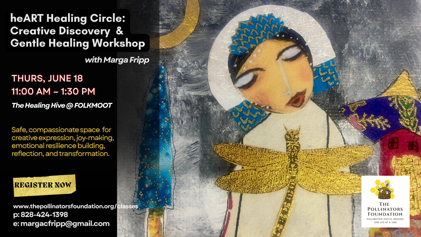 Campaign cover image for heART Healing Circle with Marga Fripp