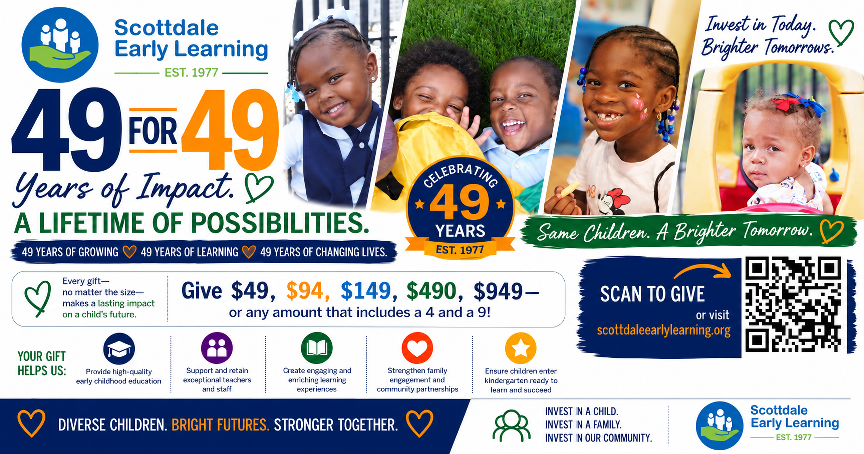 Campaign cover image for 49 FOR 49 Giving Campaign