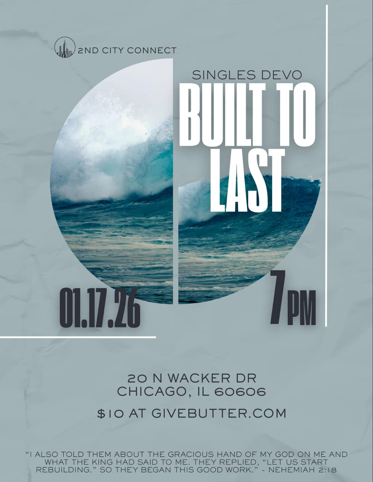 Campaign cover image for Built To Last