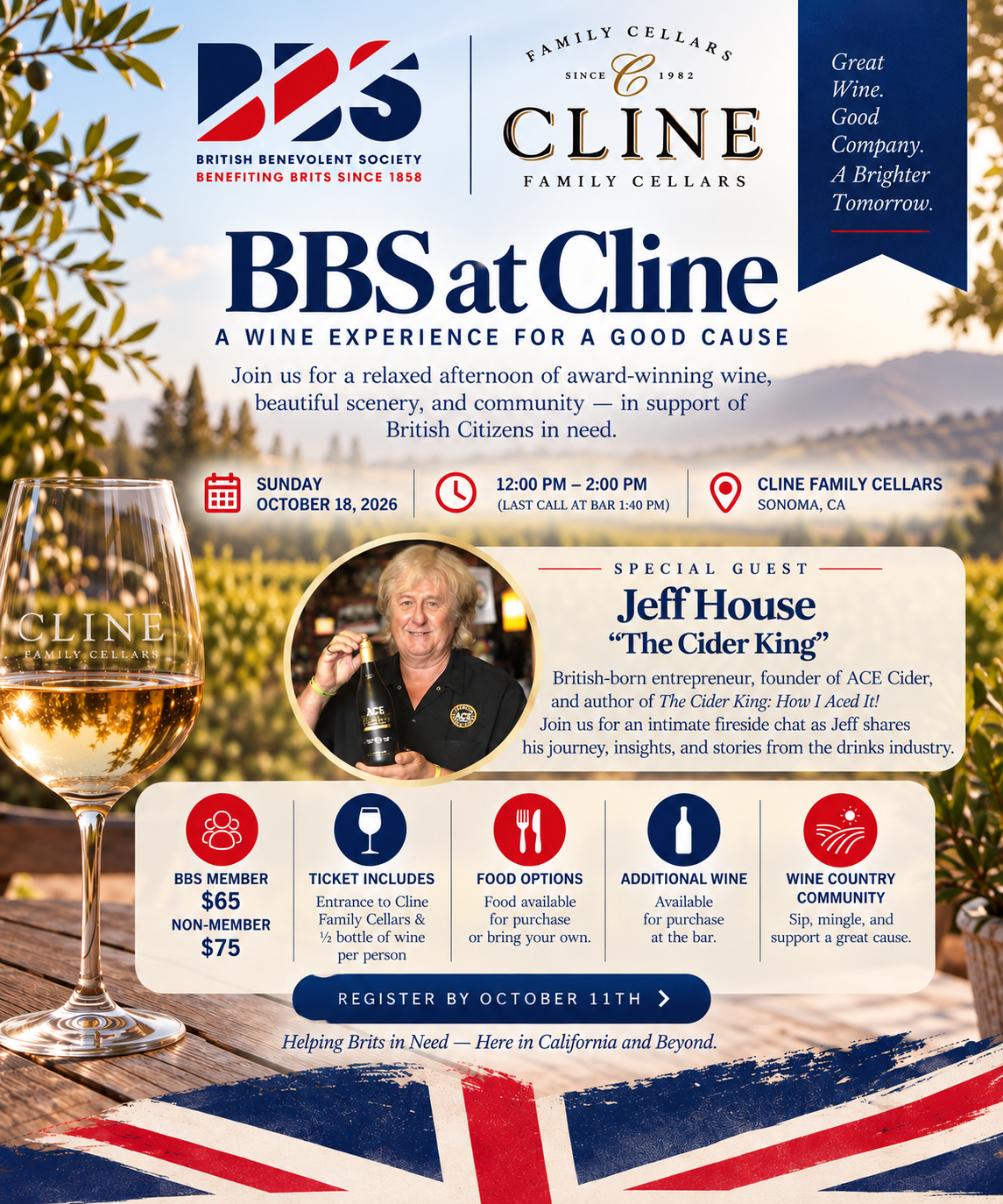 Campaign cover image for BBS at Cline Family Cellars
