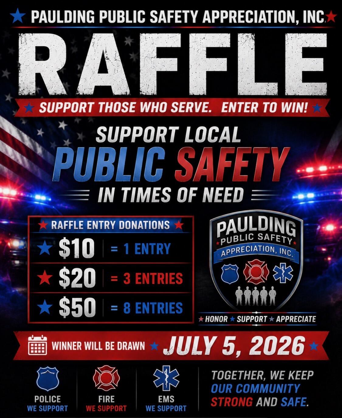 Campaign cover image for PPSA Summer Raffle Event