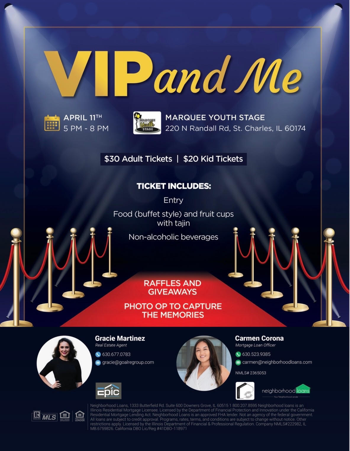 Campaign cover image for VIP & Me in Support of Marquee Capital Campaign