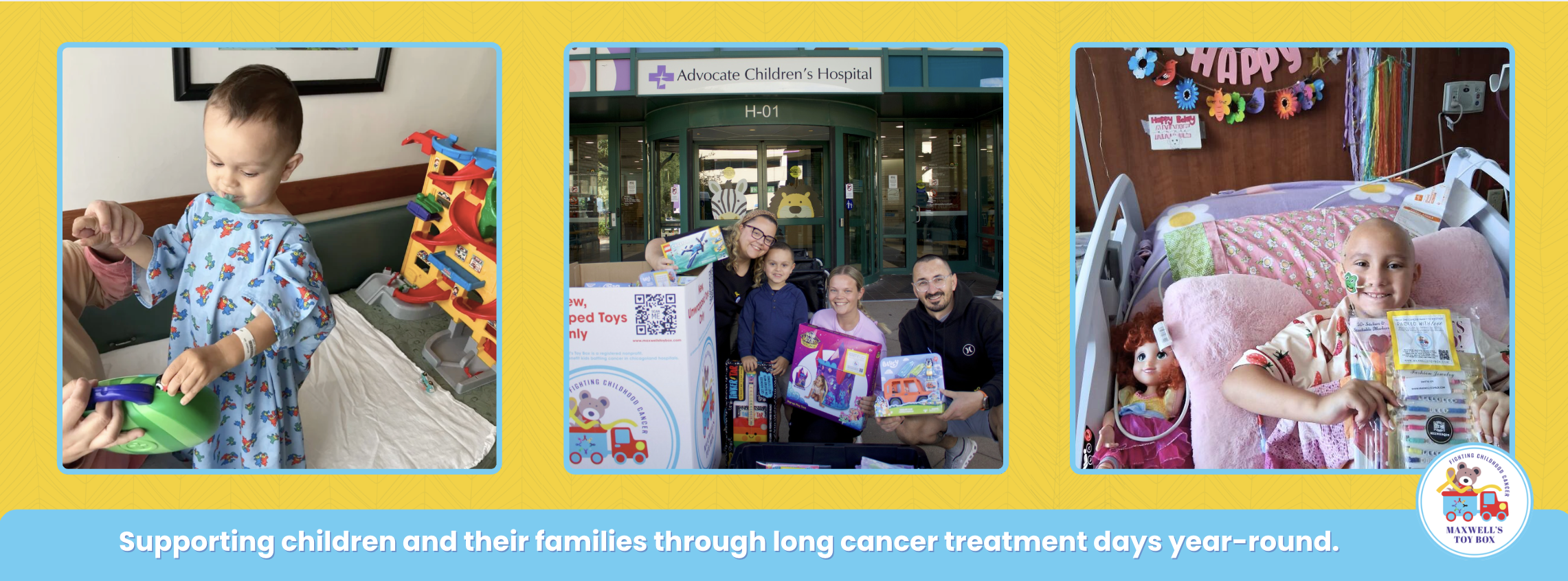 Campaign cover image for Deliver Toys to Children in Cancer Treatment