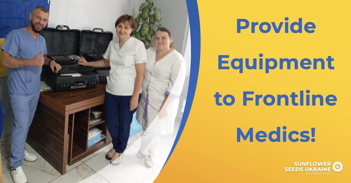 Campaign cover image for Provide Equipment to Frontline Medics!