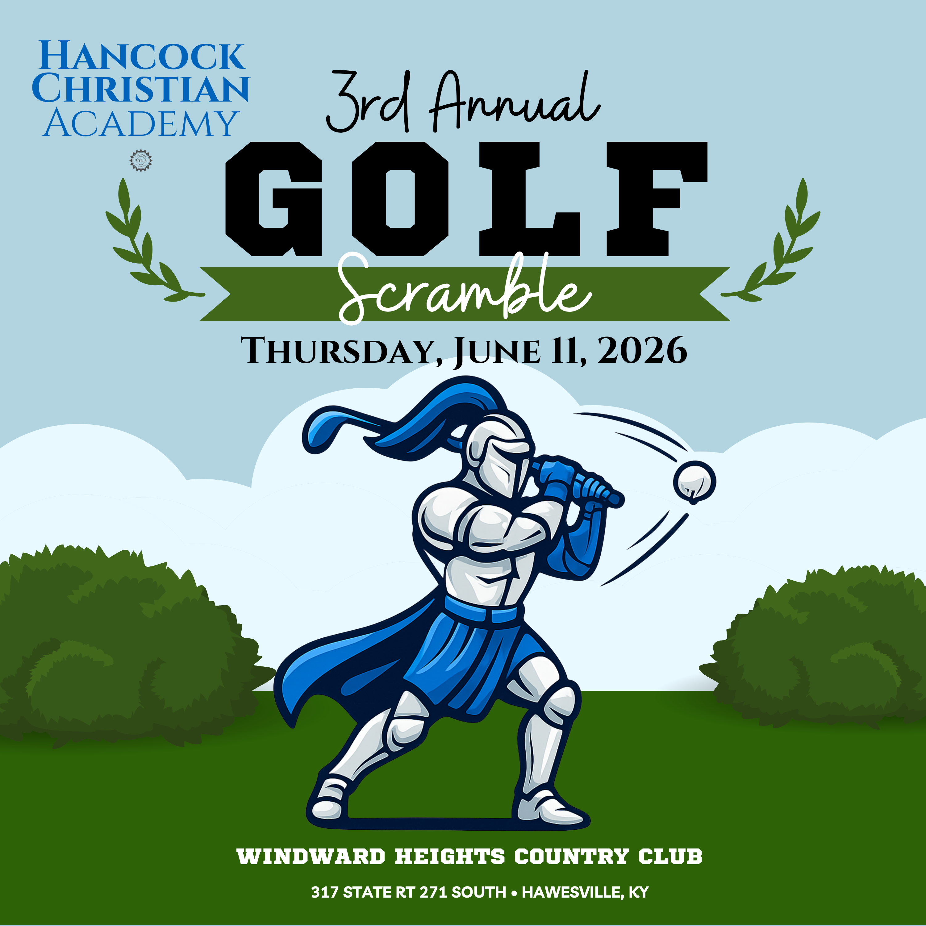 Campaign cover image for 3rd Annual Golf Scramble