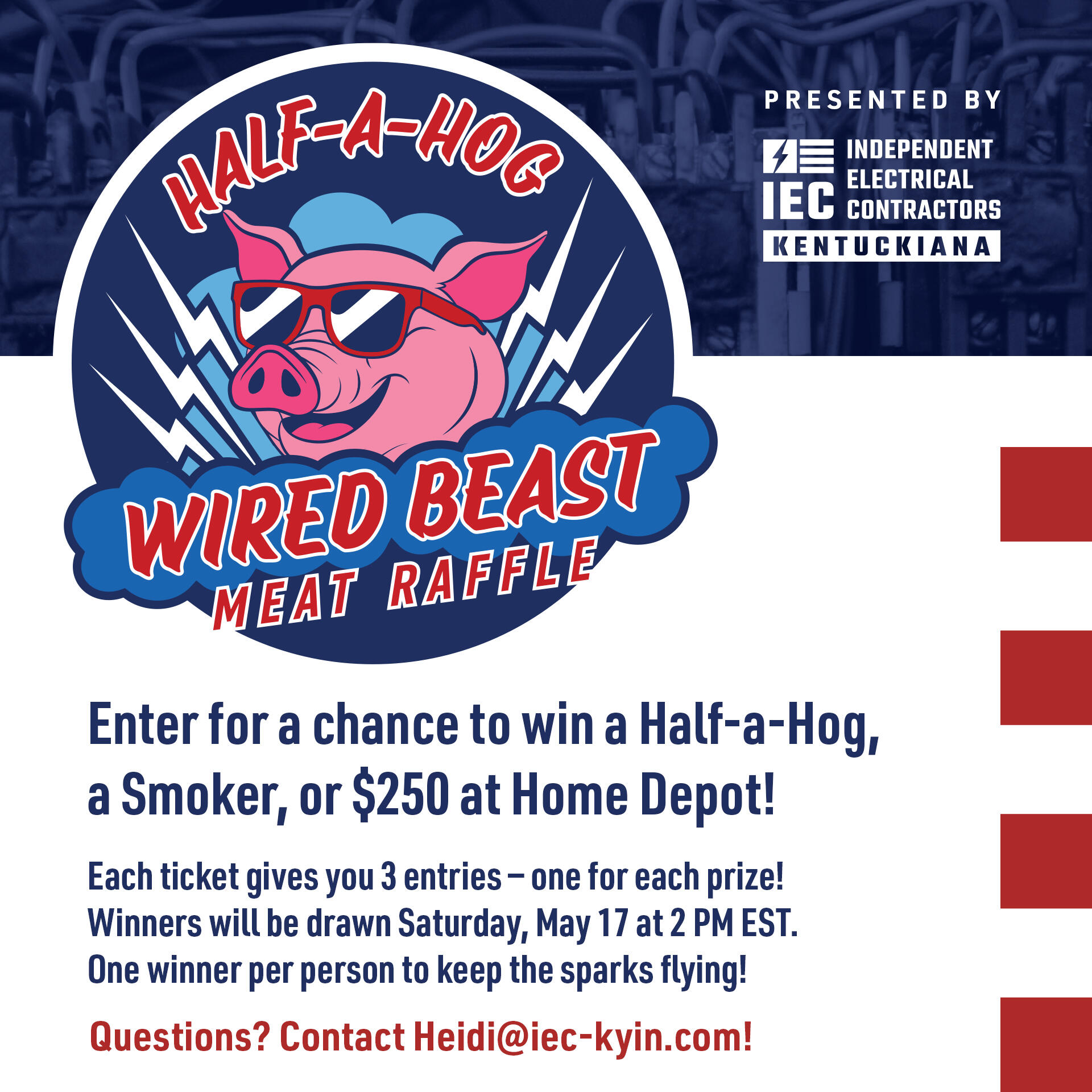 Campaign cover image for Wired Beast Meat Raffle - IEC Kentuckiana