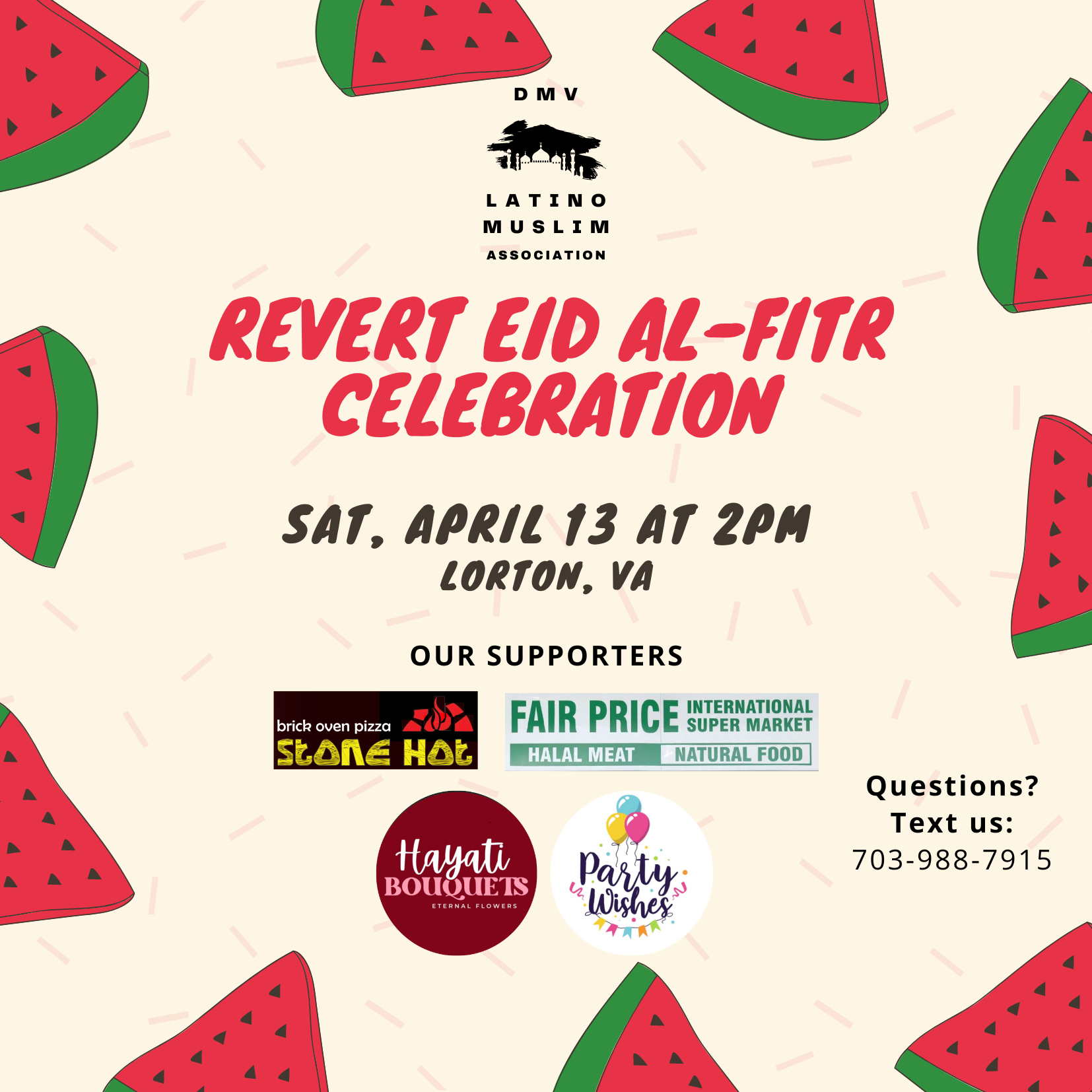 Campaign cover image for Revert Eid Al-Fitr Celebration