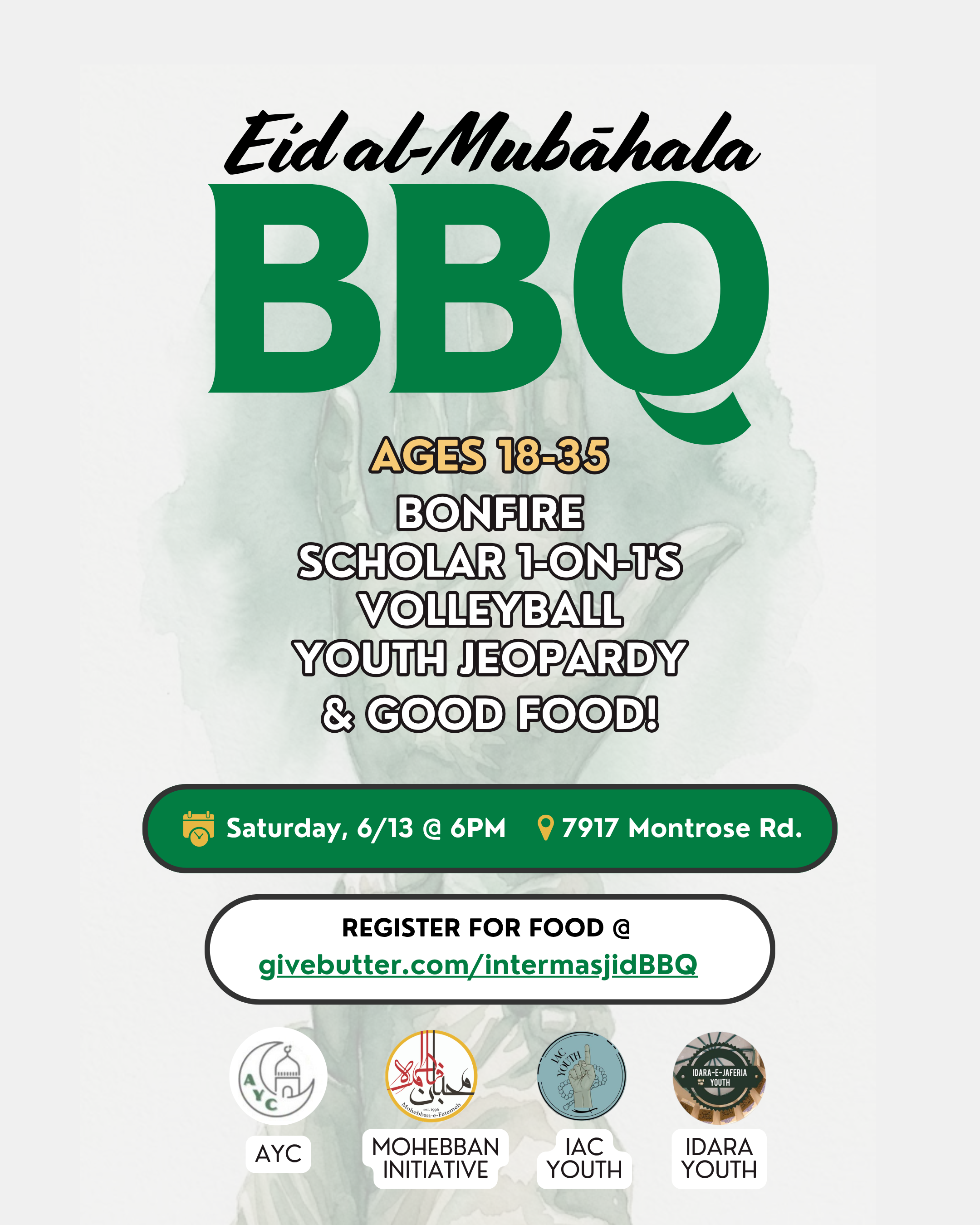 Campaign cover image for InterMasjidBBQ