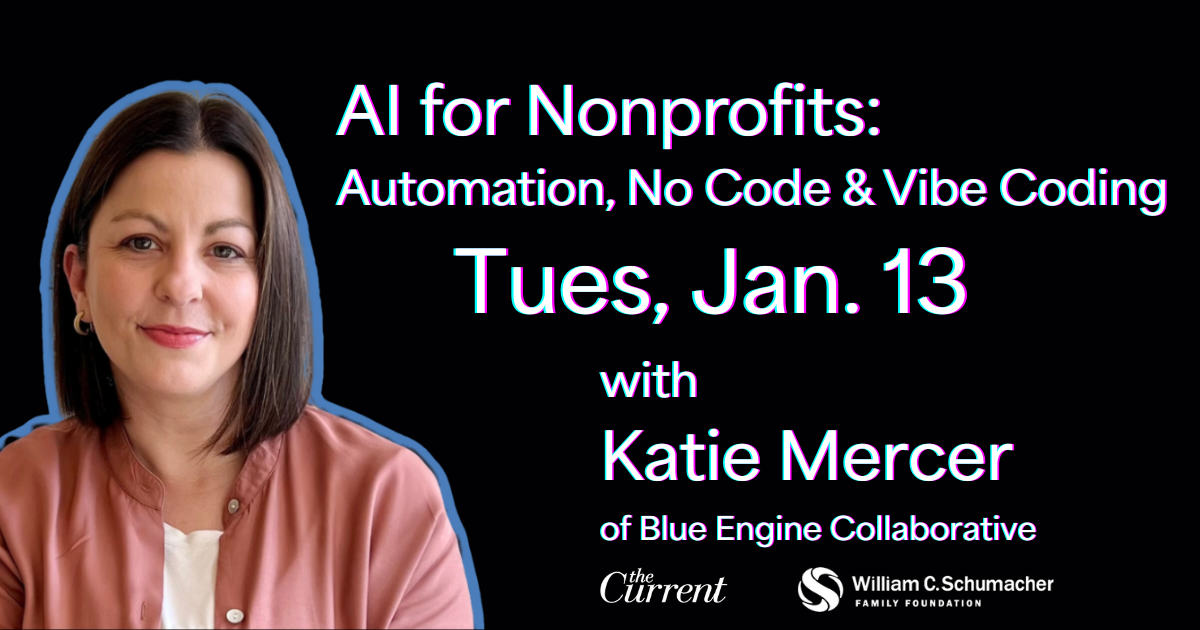 Campaign cover image for AI for Lafayette Nonprofits - AI Automation, No Code & Vibe Coding