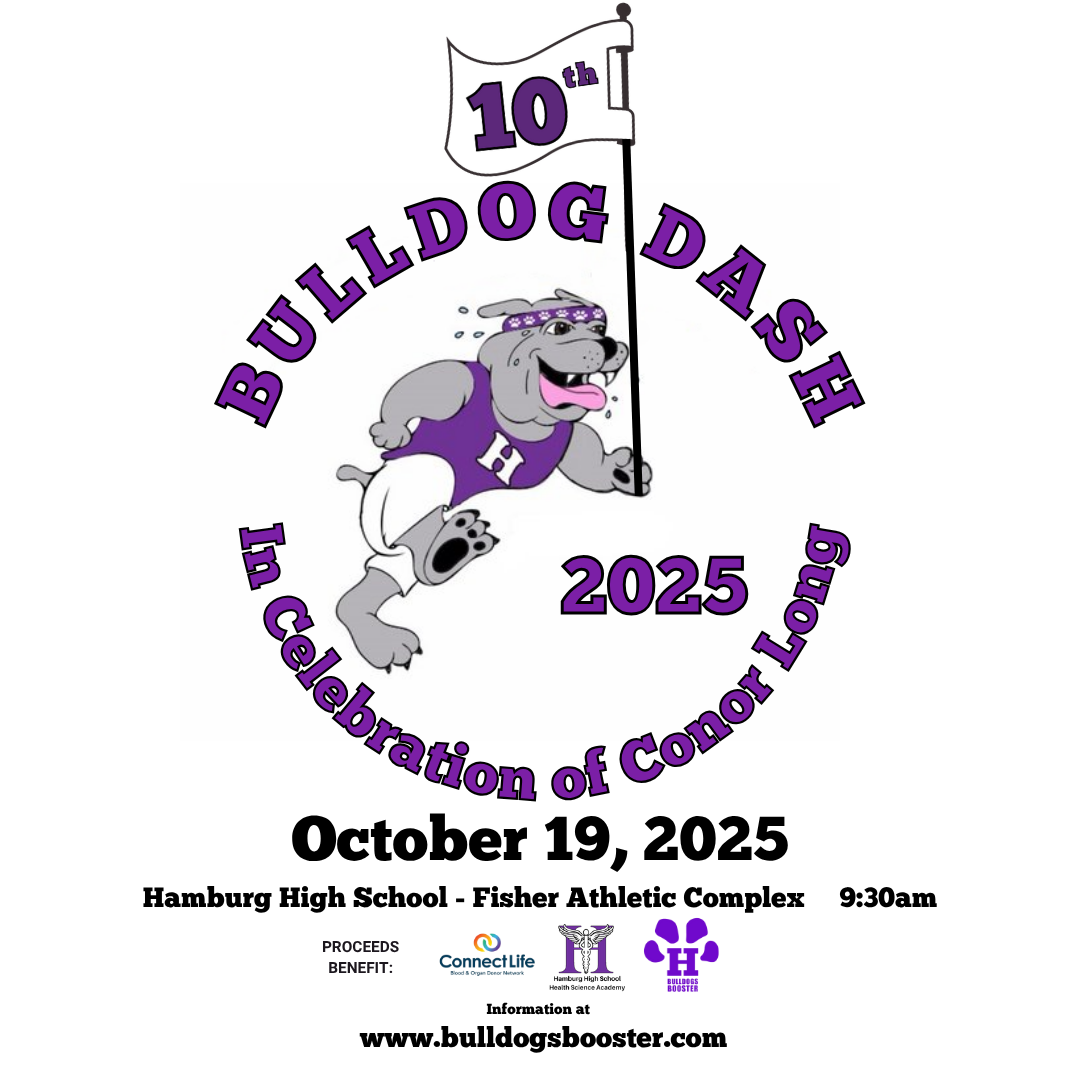 Campaign cover image for Walk-up Registration 2025 Bulldog Dash 5k Walk/Run - In Celebration of Conor Long