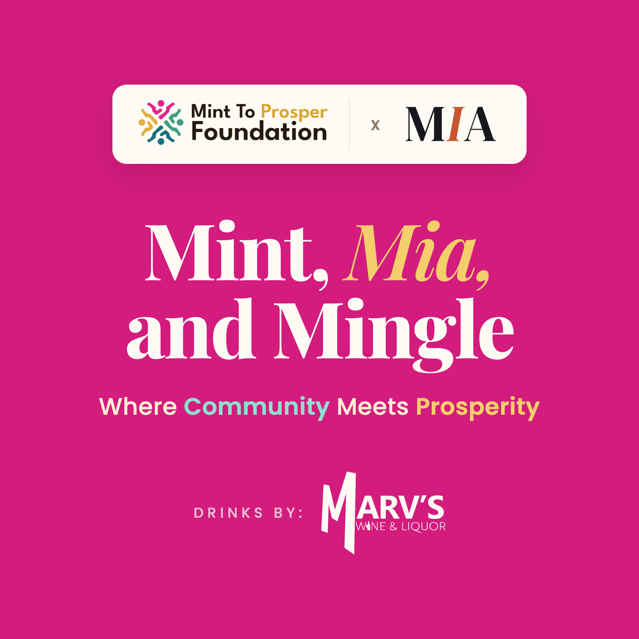 Campaign cover for Mint, MIA & Mingle — Where Community Meets Prosperity