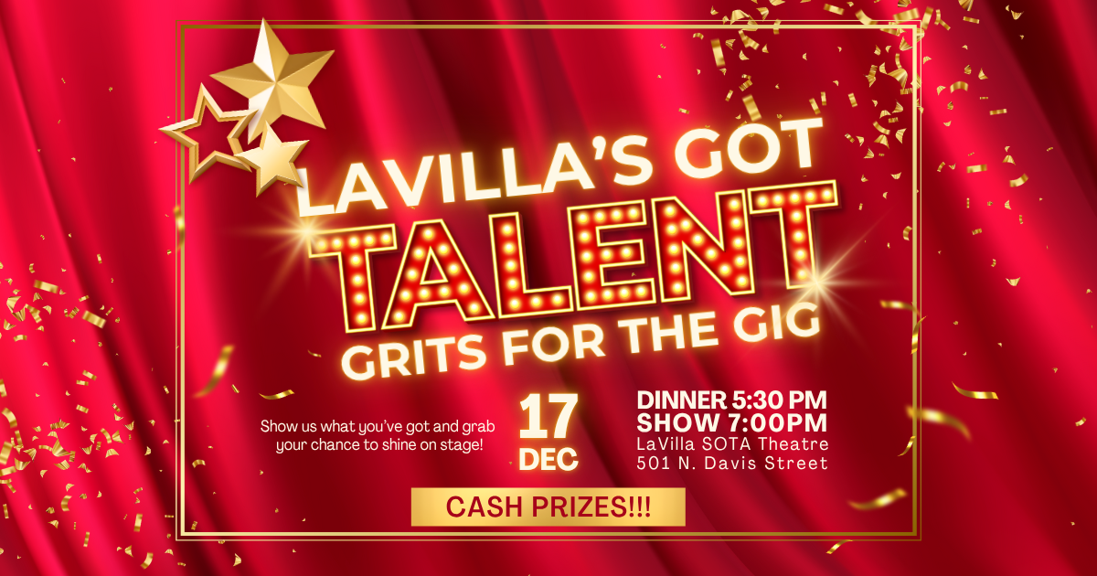 Campaign cover image for LaVilla's Got Talent: Grits for the Gig