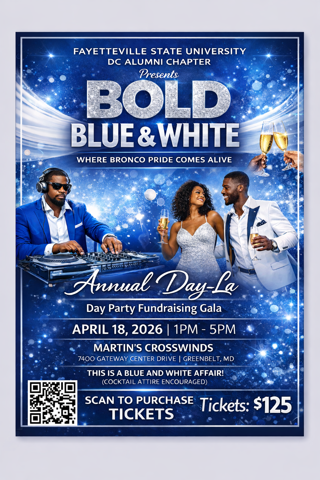 Campaign cover image for Fayetteville State University - DC Alumni Chapter "Day-la"