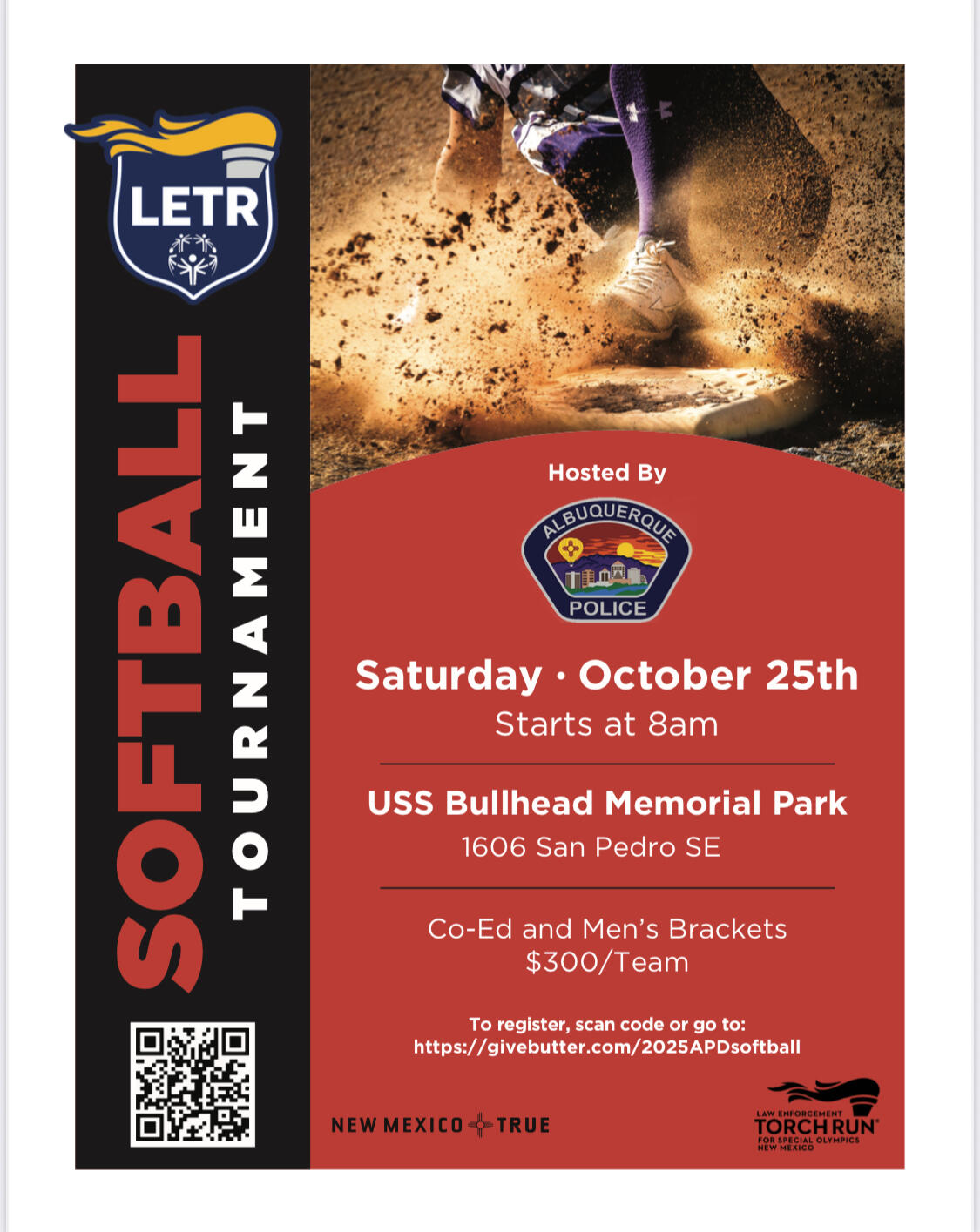 Campaign cover image for 2025 LETR Softball Tournament