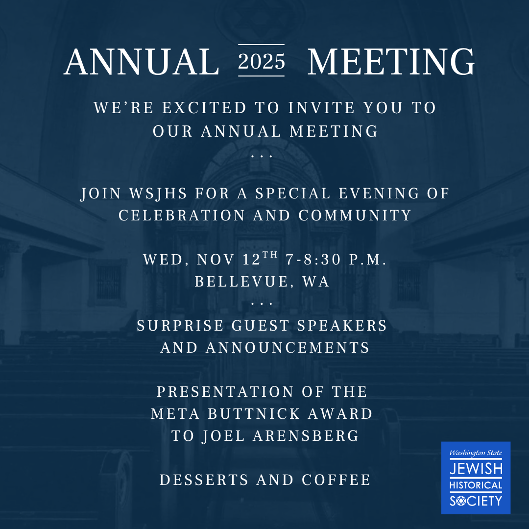 Campaign cover image for WSJHS Annual Meeting 2025