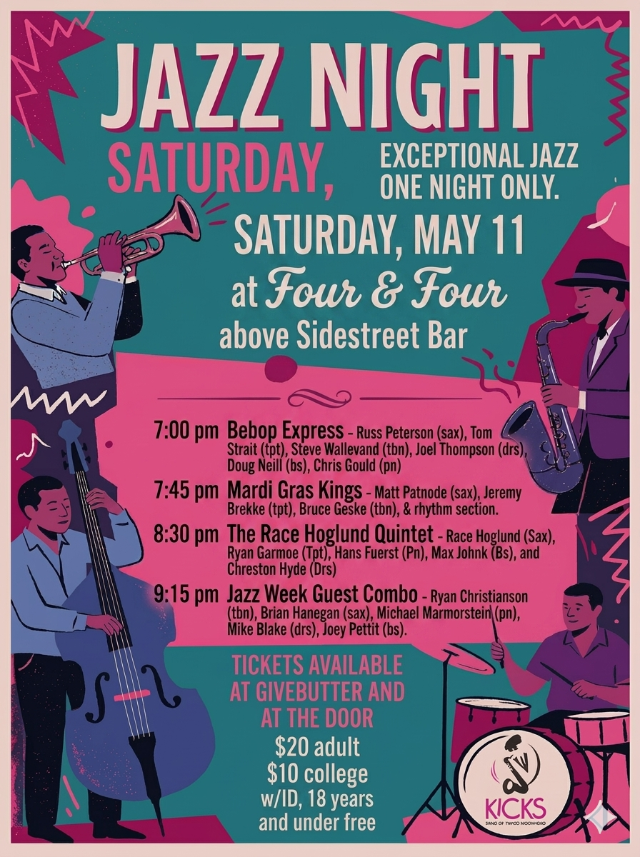 Campaign cover image for Jazz Night Extravaganza!