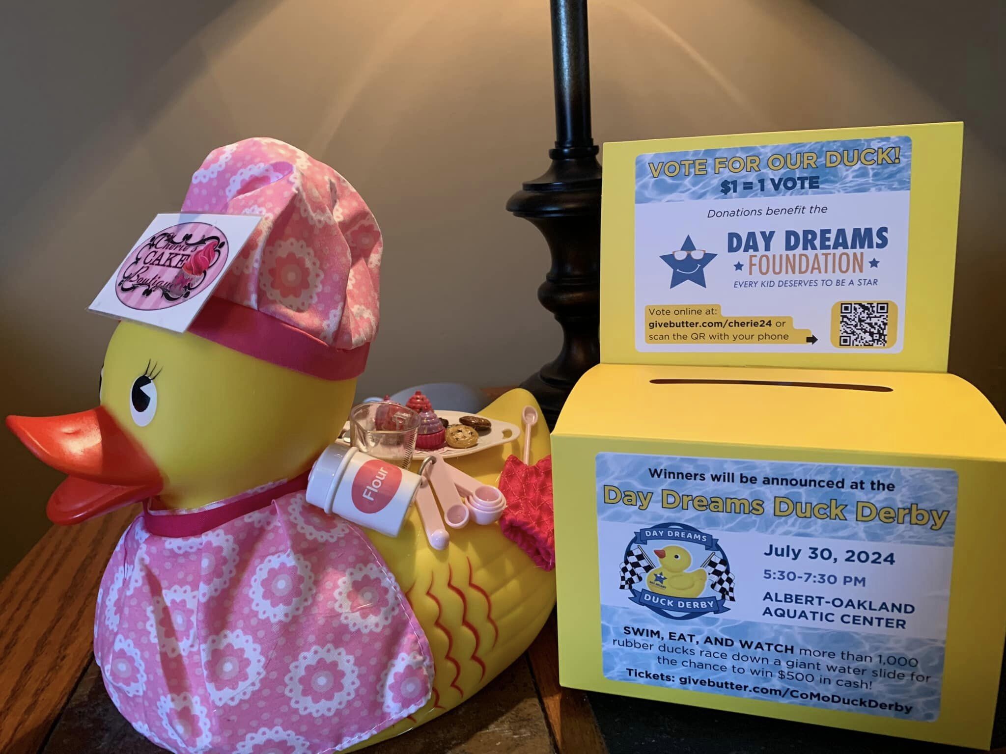 Campaign cover image for Cherie's Cake Boutique's DUCK-orating Page