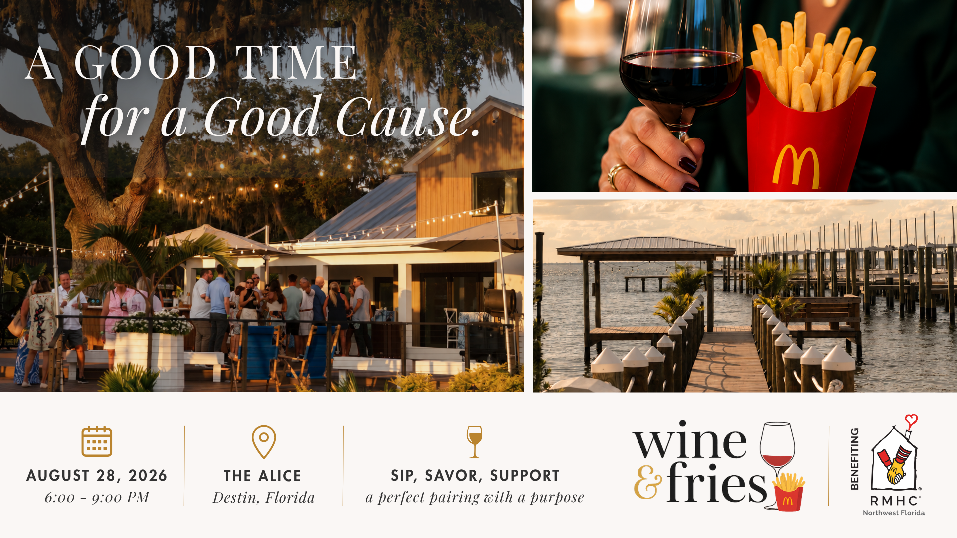 Campaign cover image for Wine & Fries 2026