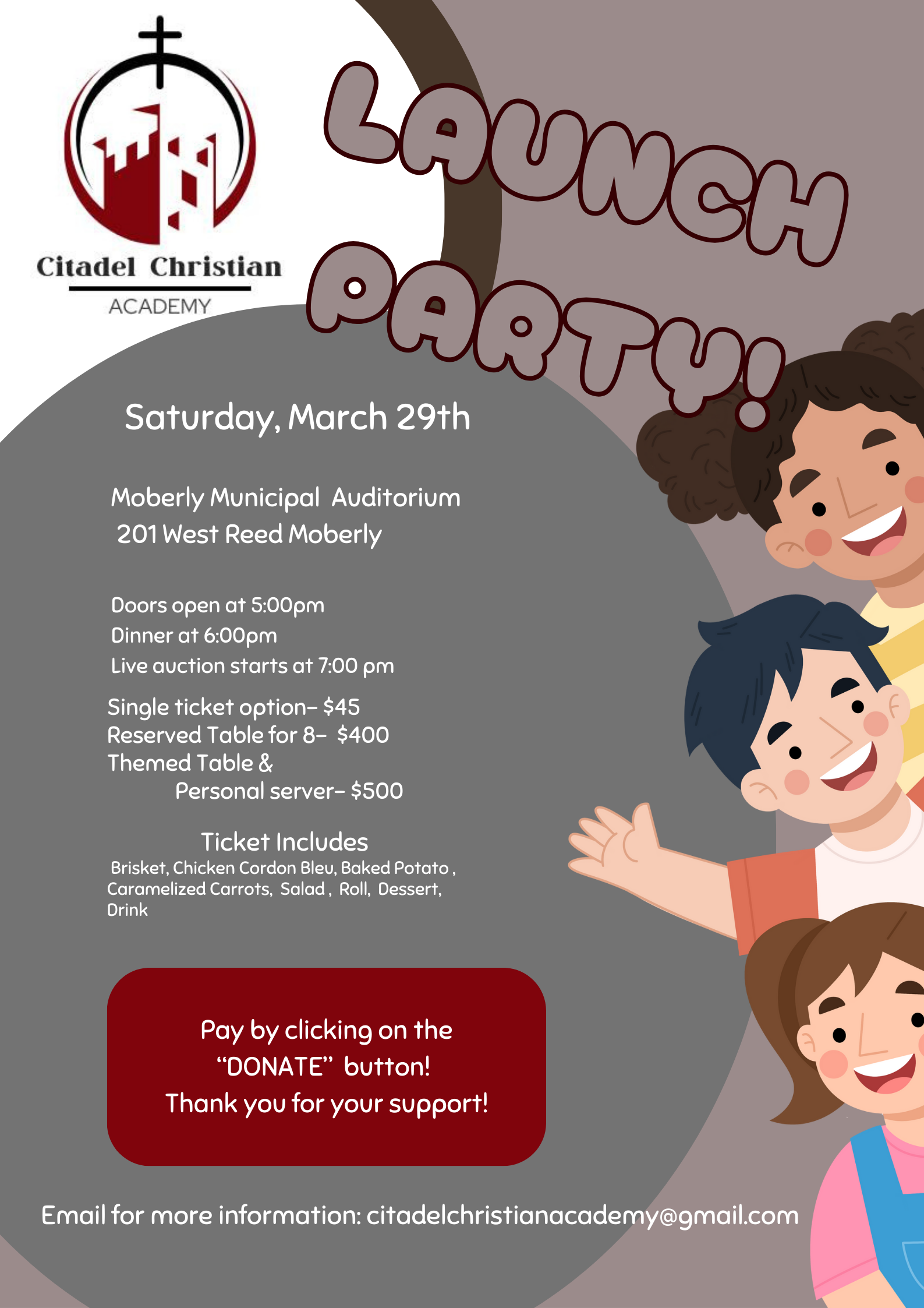 Campaign cover image for Citadel Christian Academy