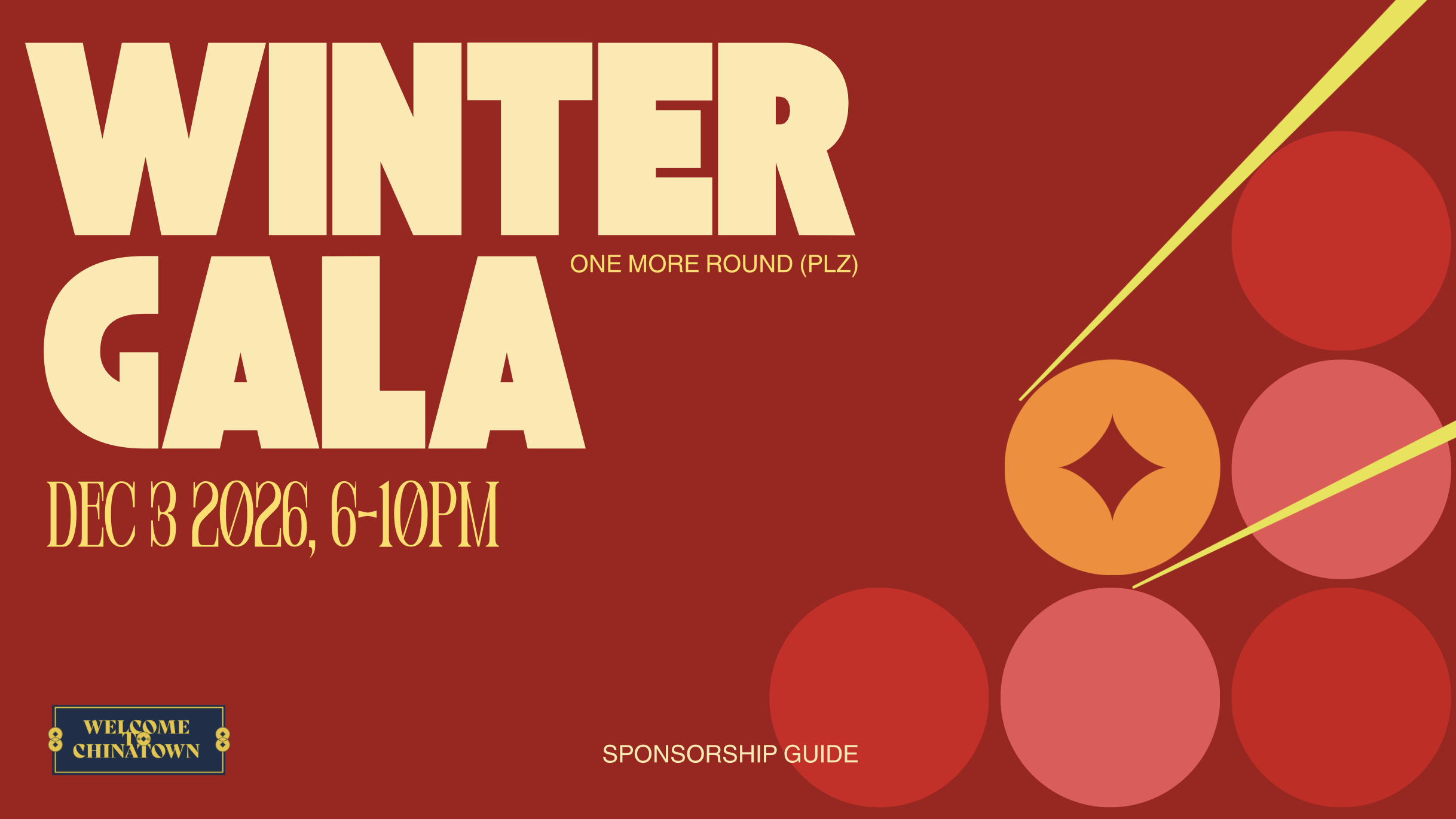 Campaign cover image for Welcome to Chinatown 2026 Gala