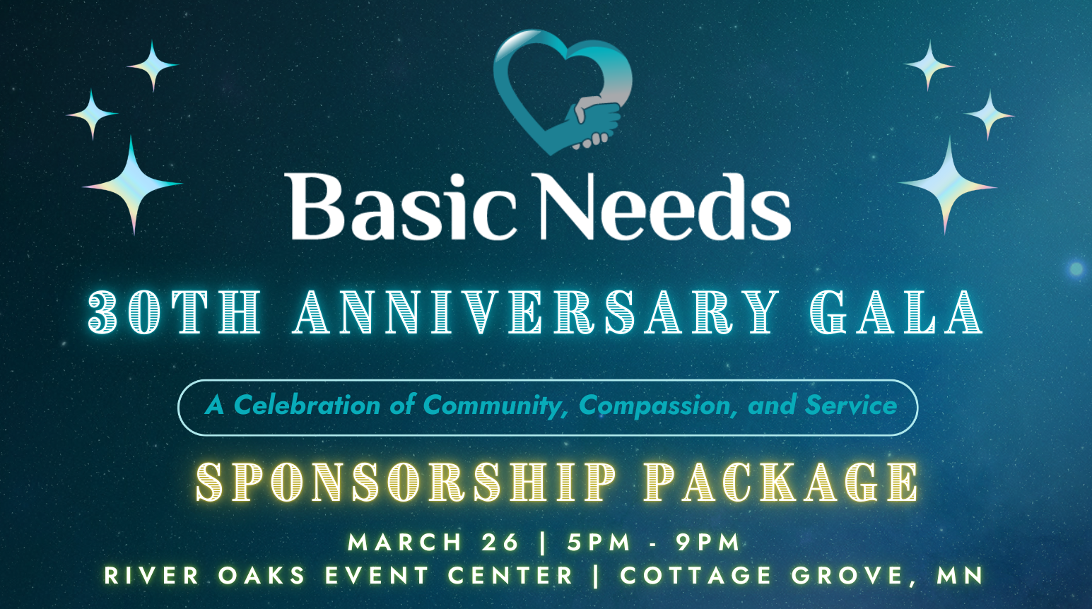 Campaign cover image for 30th Anniversary Gala - Sponsorship Opportunities