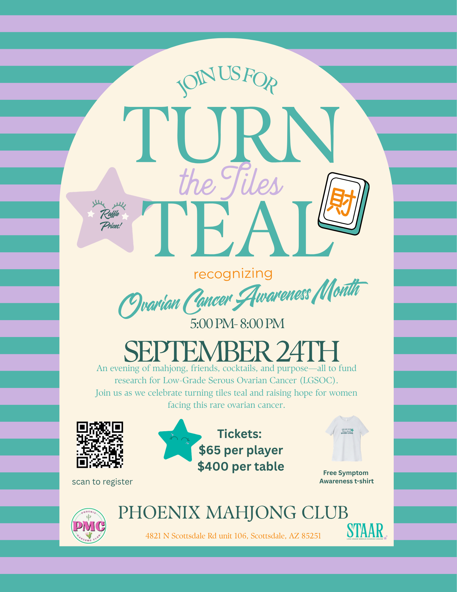 Campaign cover image for Turn the Tiles Teal: Phoenix