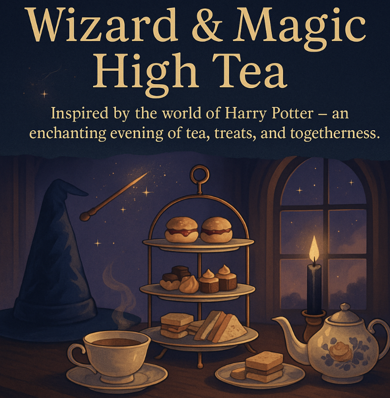 Campaign cover image for Wizardly World High Tea for EmpowerLit- Literacy & Beyond