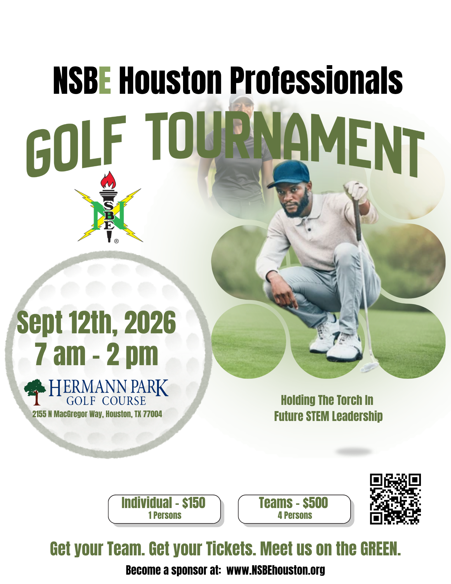 Campaign cover image for Swing for Success: National Society of Black Engineers - Houston Professionals Golf Tournament Gala Fundraiser 2026