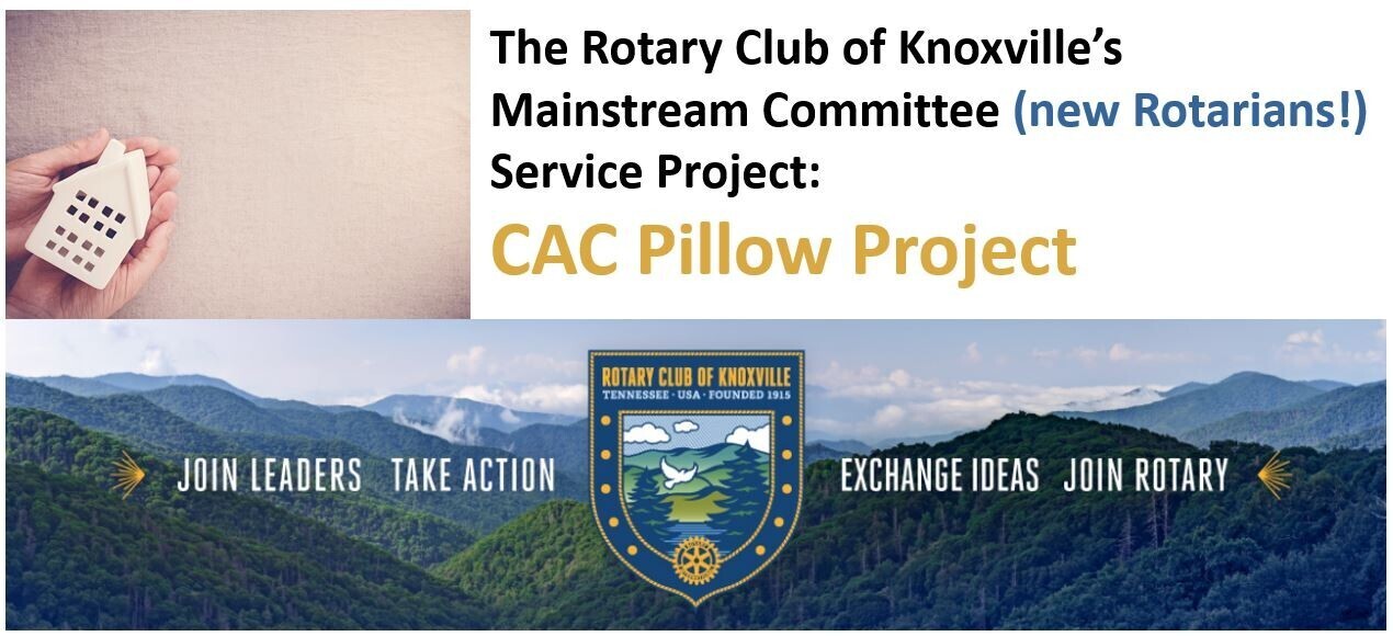 Campaign cover image for Rotary Club of Knoxville--The Pillow Project