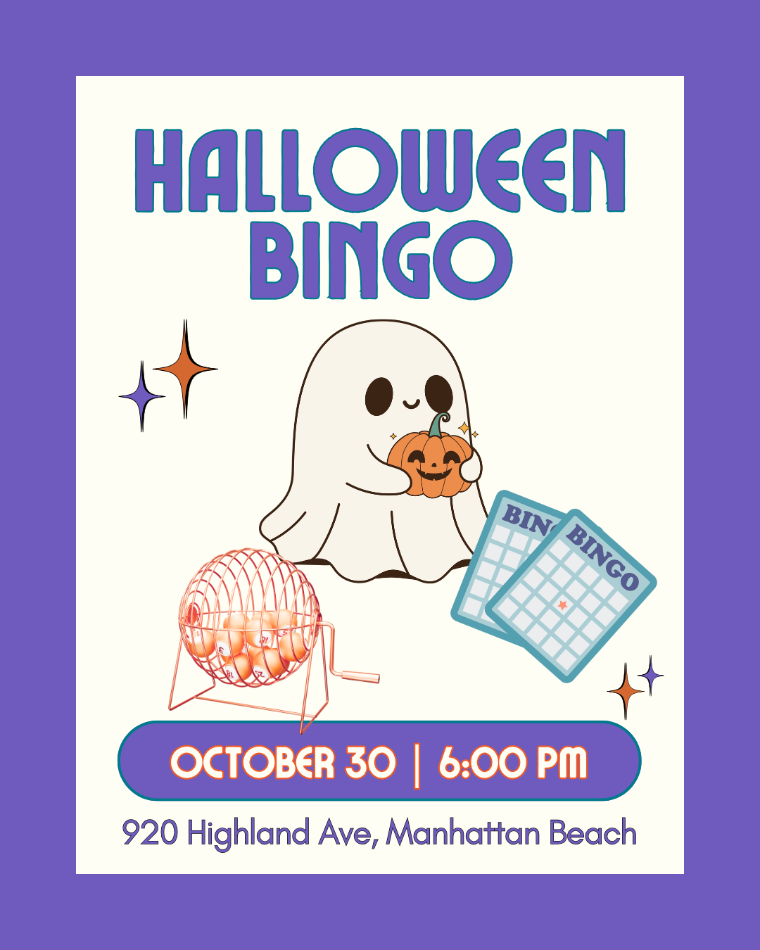 Campaign cover image for Halloween Bingo Party