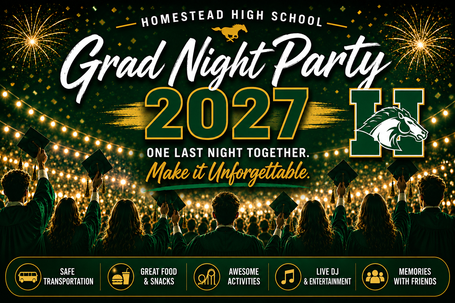 Campaign cover for Support the 2027 Grad Night Party with your Donation