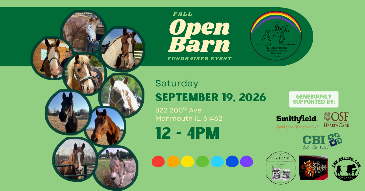 Campaign cover image for RR: 2026 Fall Open Barn