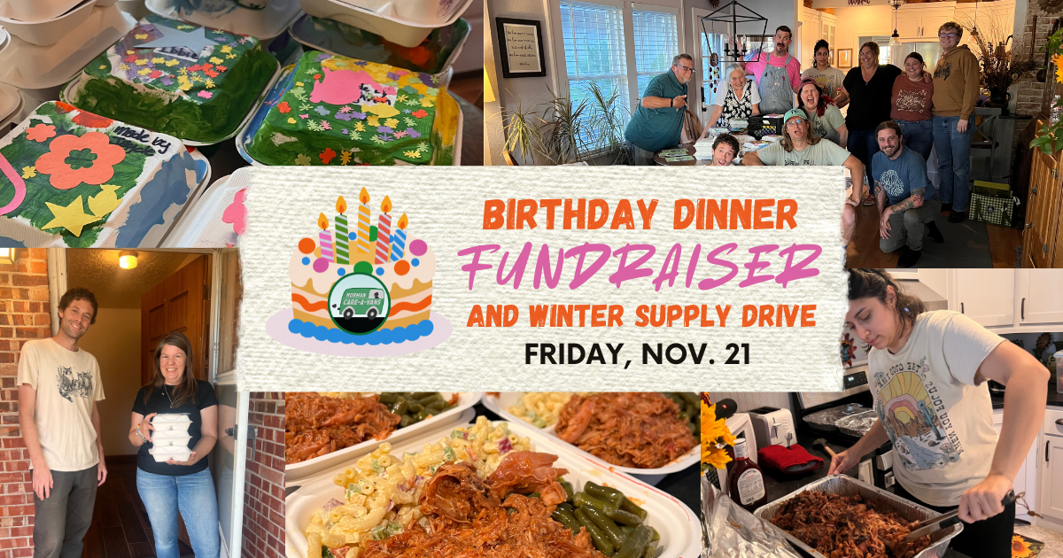 Campaign cover image for Birthday Dinner Winter Supply Fundraiser