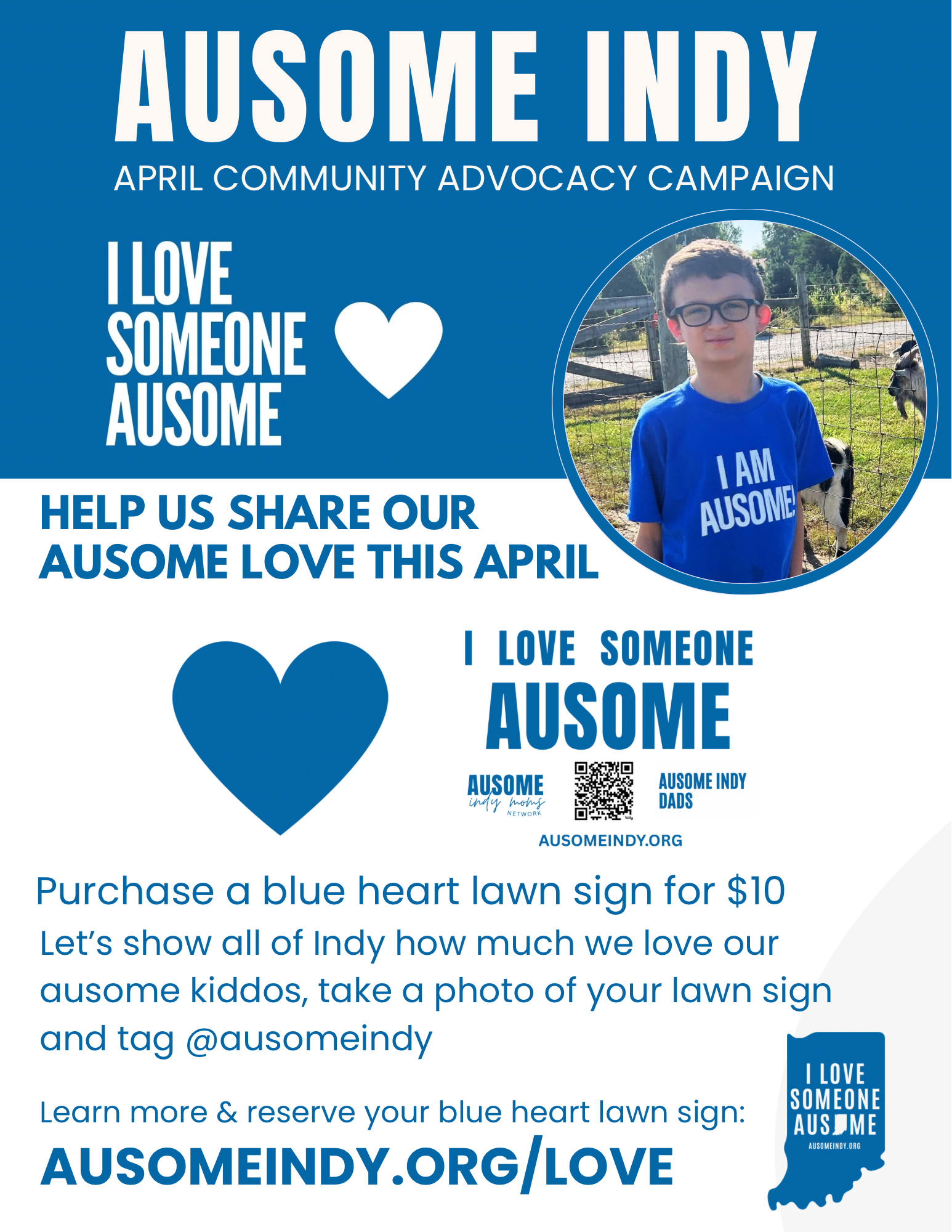 Campaign cover for I Love Someone Ausome April Campaign