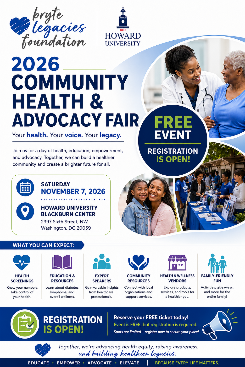 Campaign cover image for 2026 Community Health and Advocacy Fair