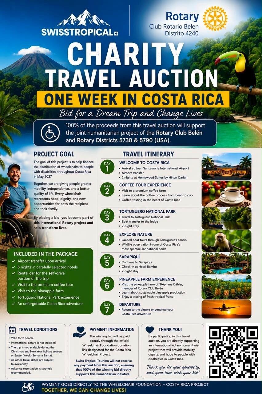 Campaign cover image for One Week for Two in Costa Rica